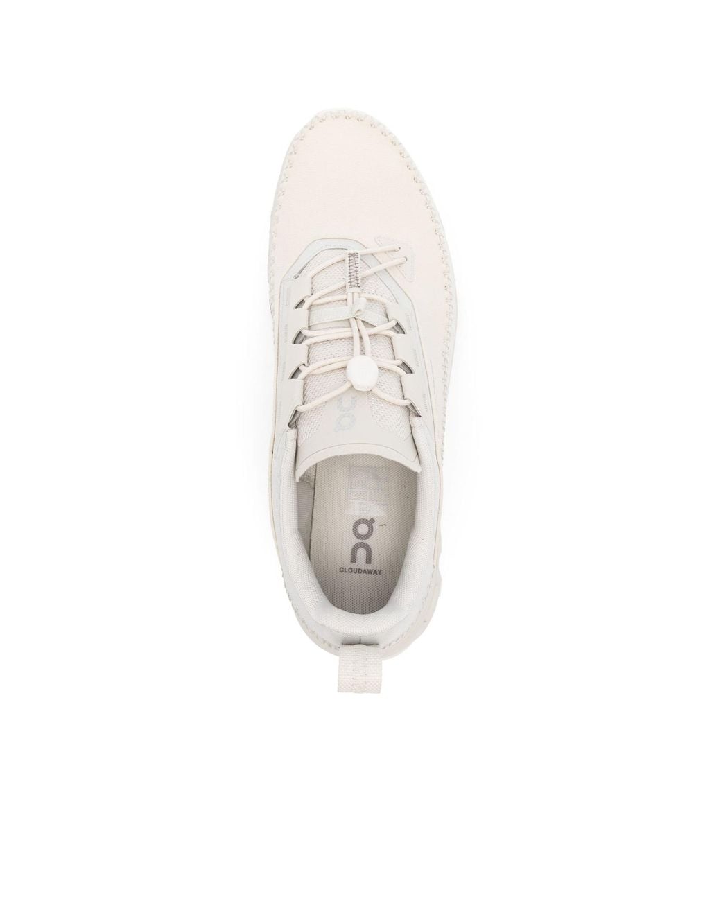 On Shoes White Cloudaway 2 Lace-Up Sneakers for men