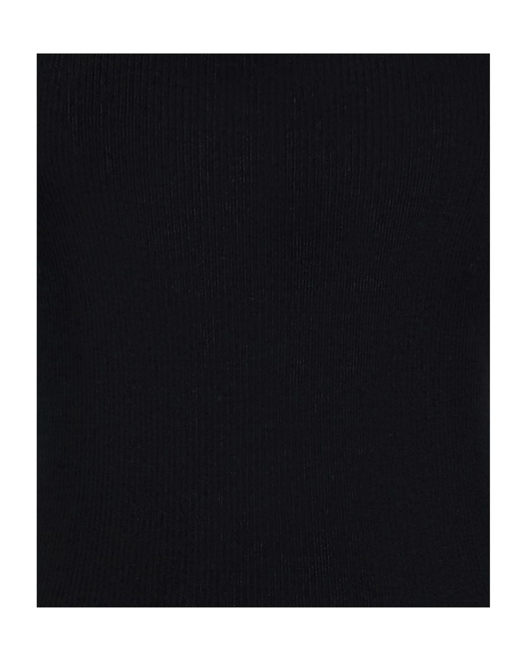Max Mara Black Solid Thick Wool Knit Sweater
