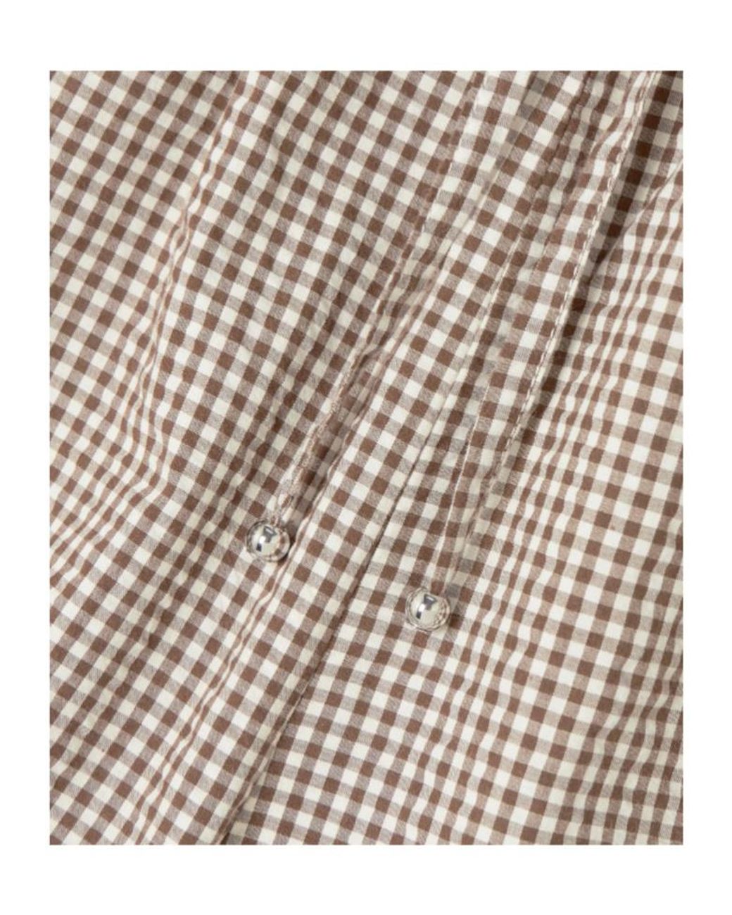 Veronica Beard Gray Gingham Shorts