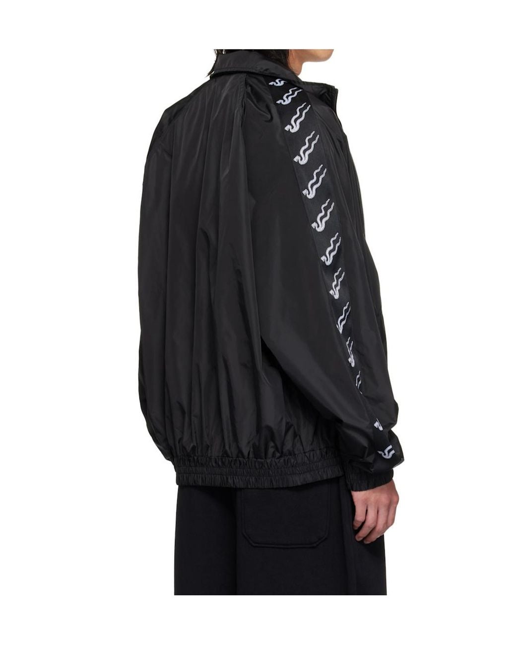 Lu'u Dan Black Ld Windproof Jacket for men