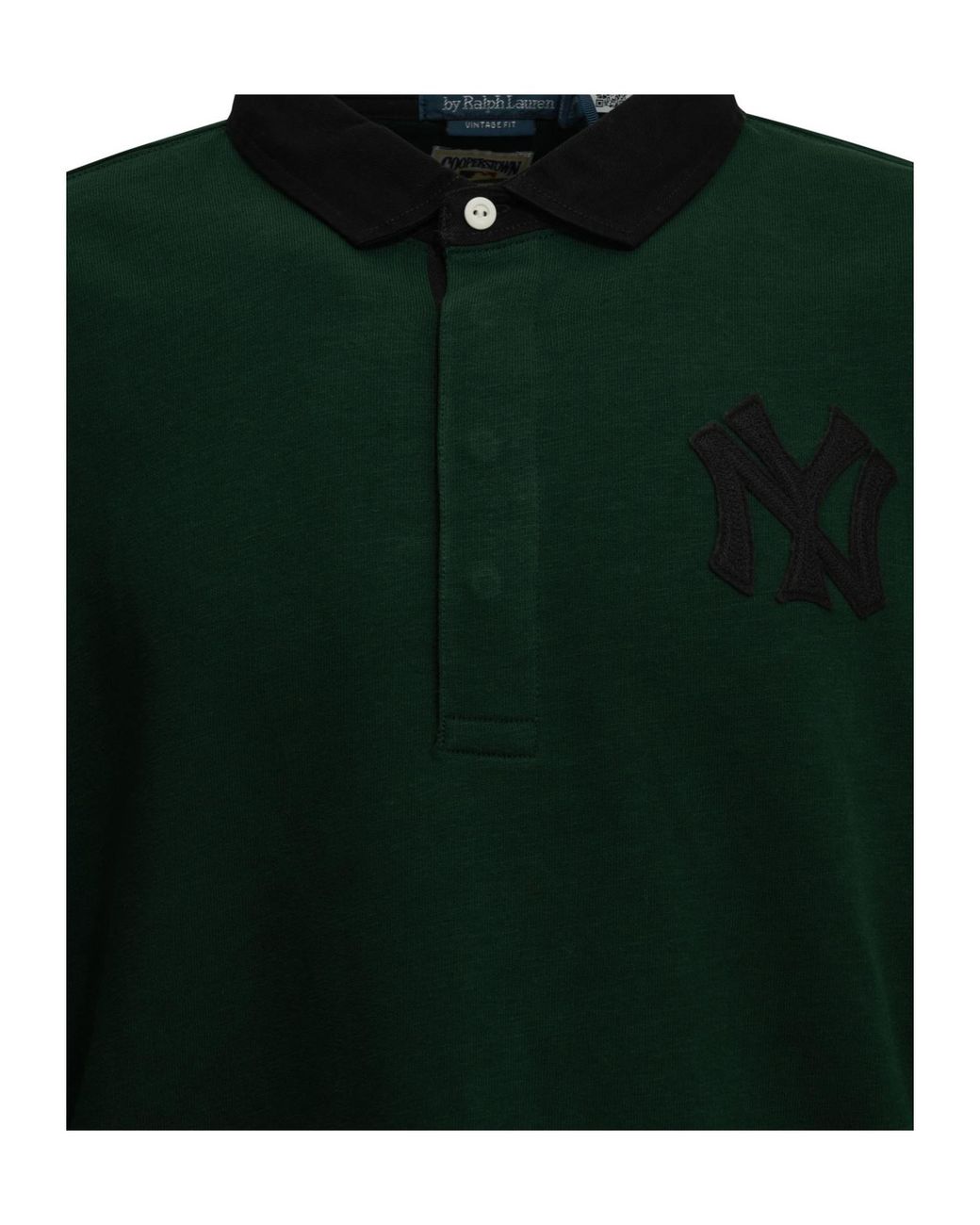 Polo Ralph Lauren Green New York Yankees Long Sleeve Polo Shirt for men