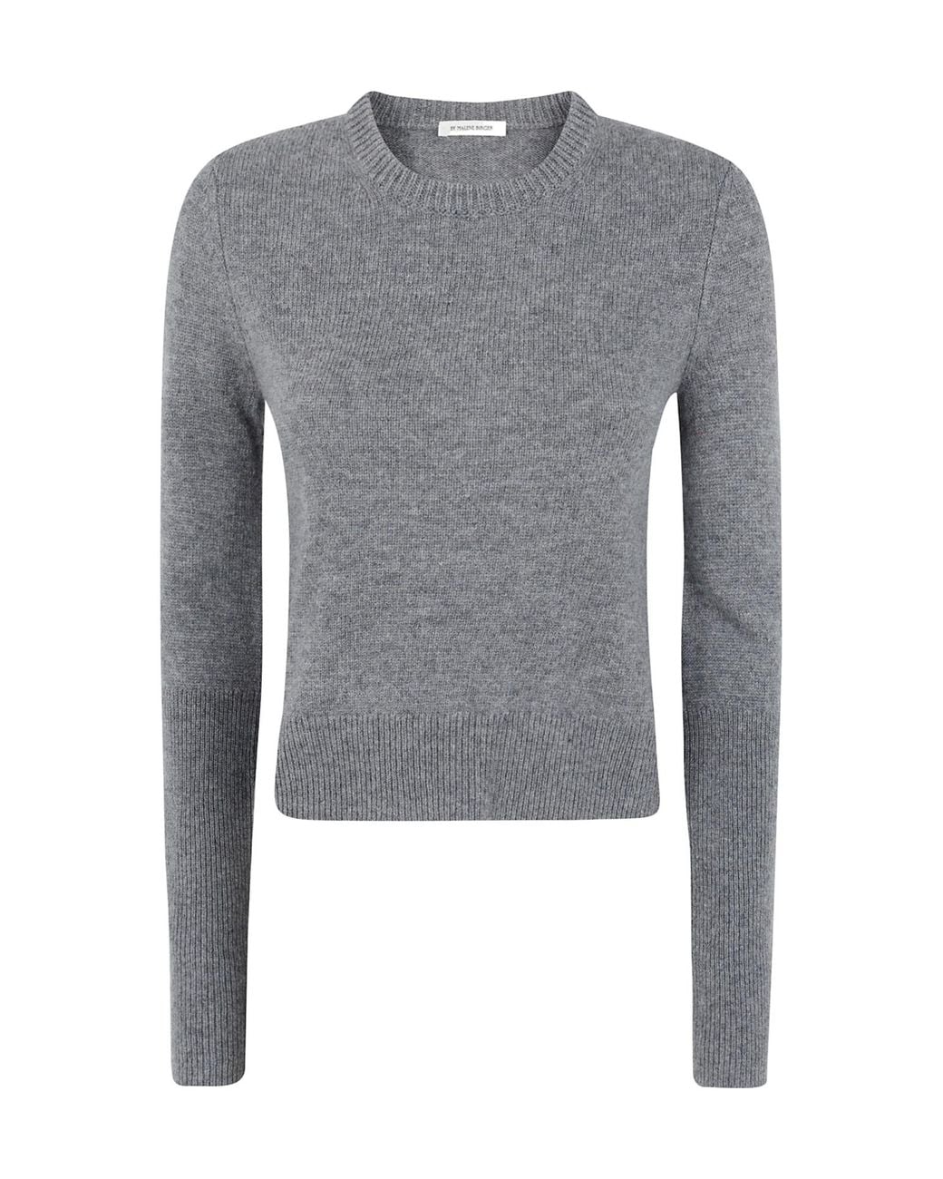 By Malene Birger Gray Hannan Crewneck Knitted Sweater