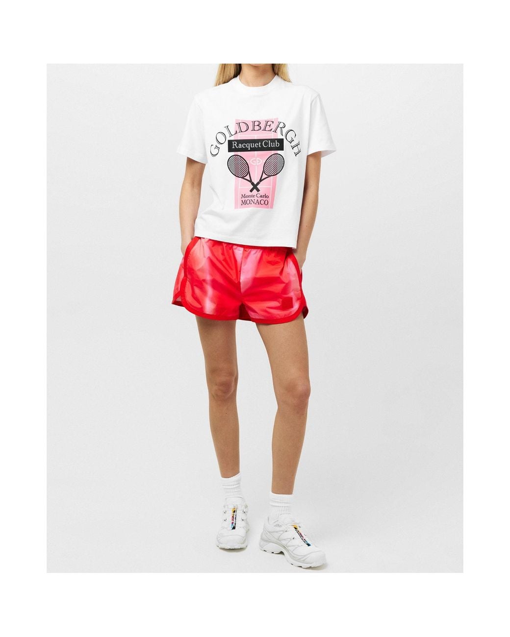 Goldbergh White Slam Short Sleeve T-Shirt