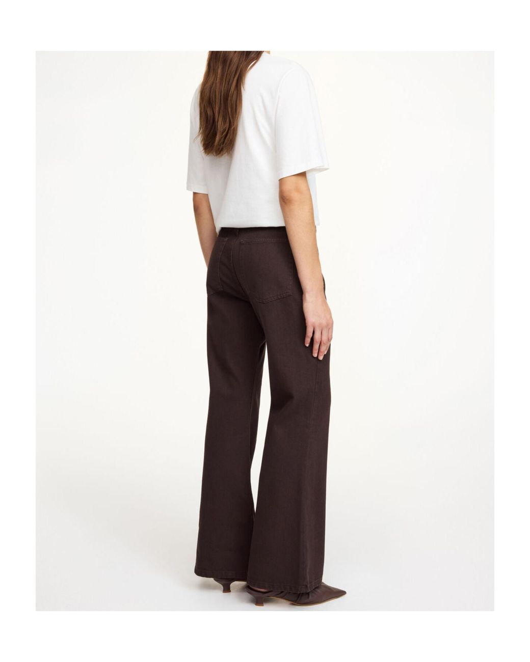 By Malene Birger Brown Houston Flared Jeans
