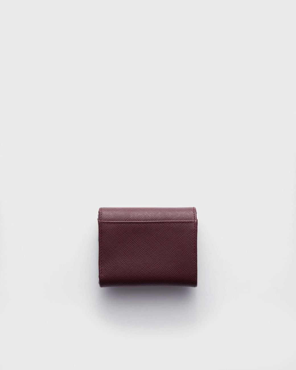 Prada Purple Small Saffiano Leather Wallet