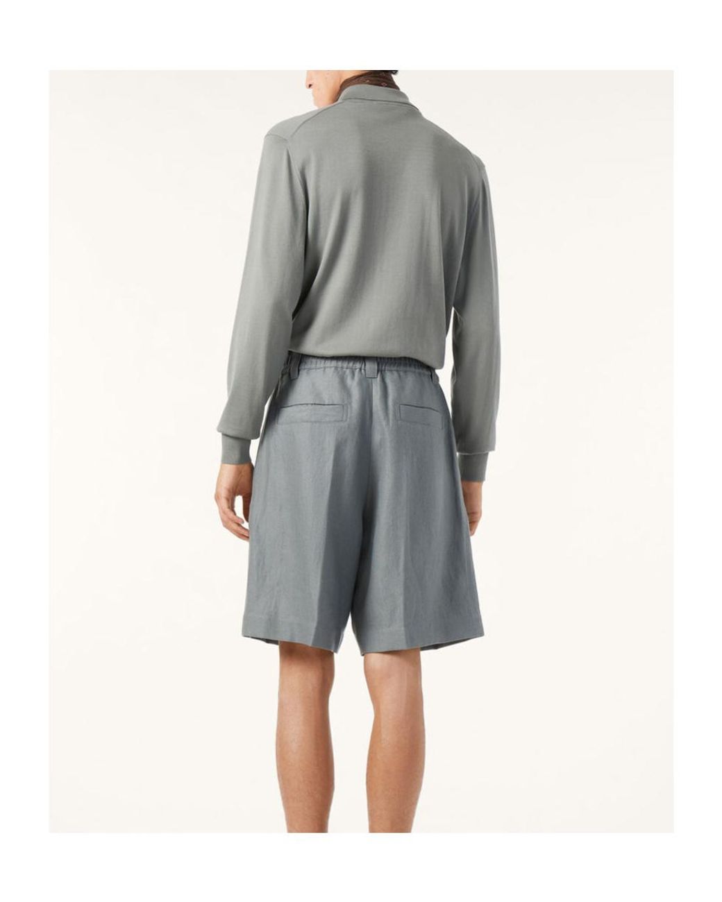 Loro Piana Gray Polo Shirt for men