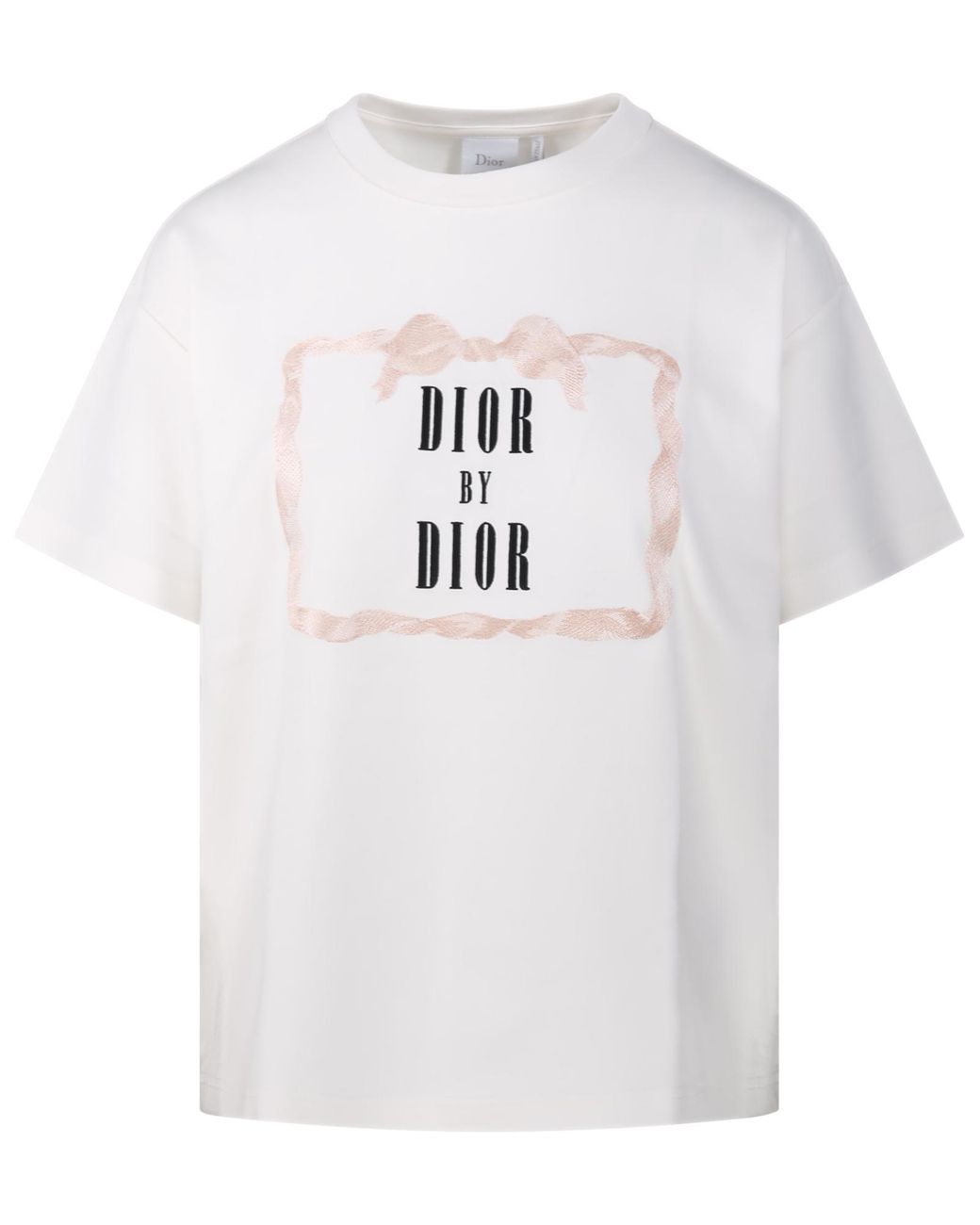 Dior White Book Cover Boxy T-Shirt