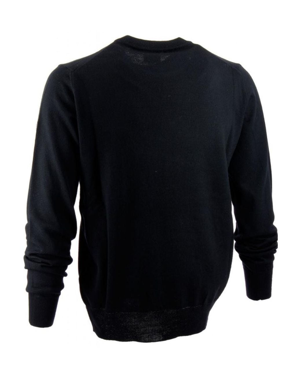 EA7 Blue Logo Detail Sweater for men