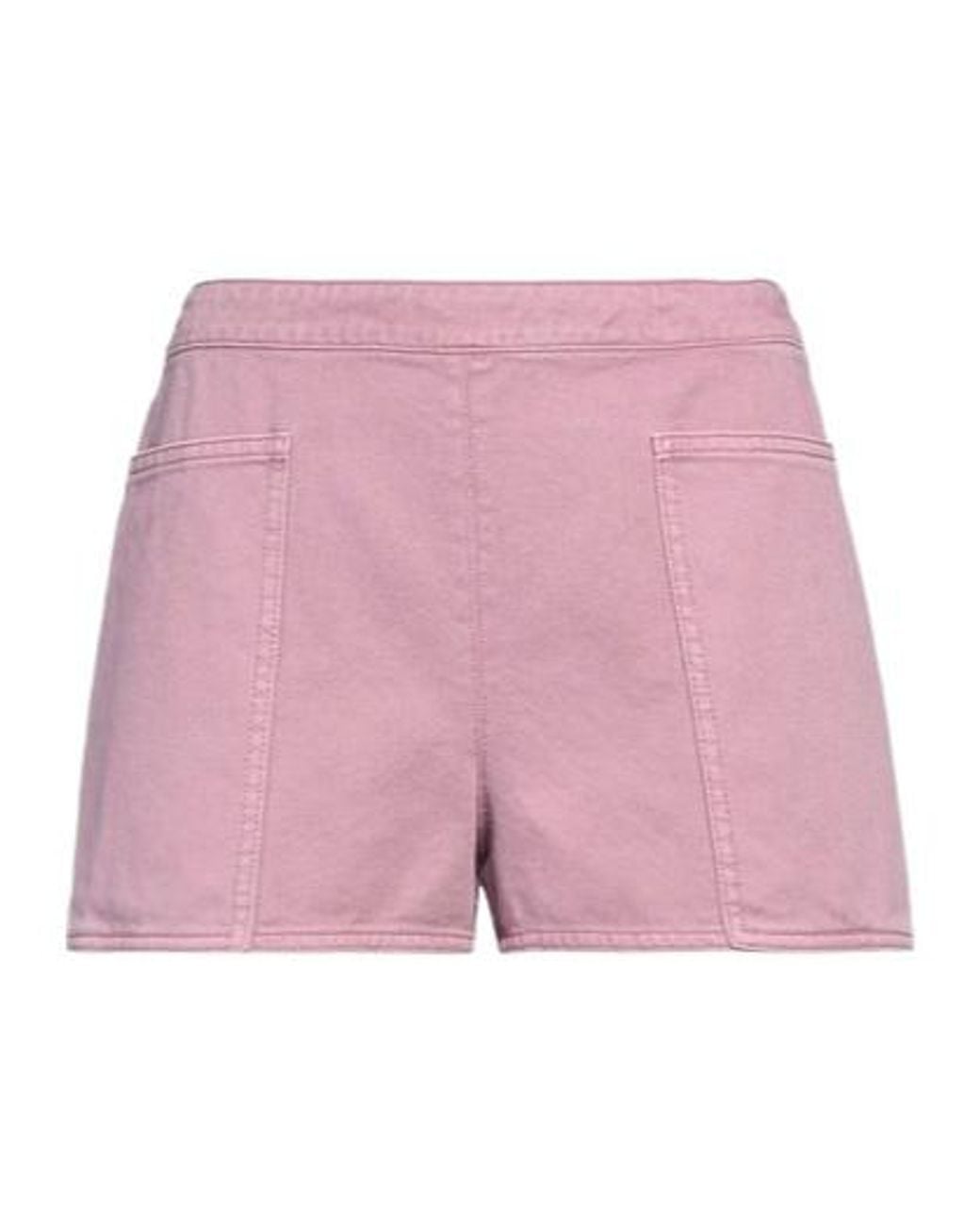 Max Mara Pink Colorful Denim Hot Pants