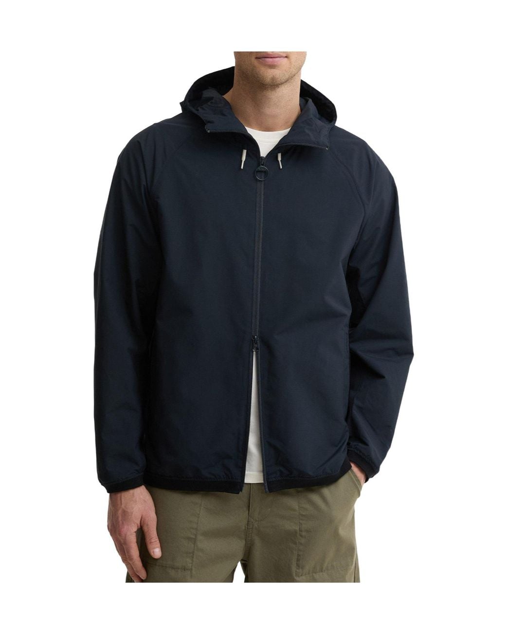 Barbour Blue Rainproof Pullover Jacket for men