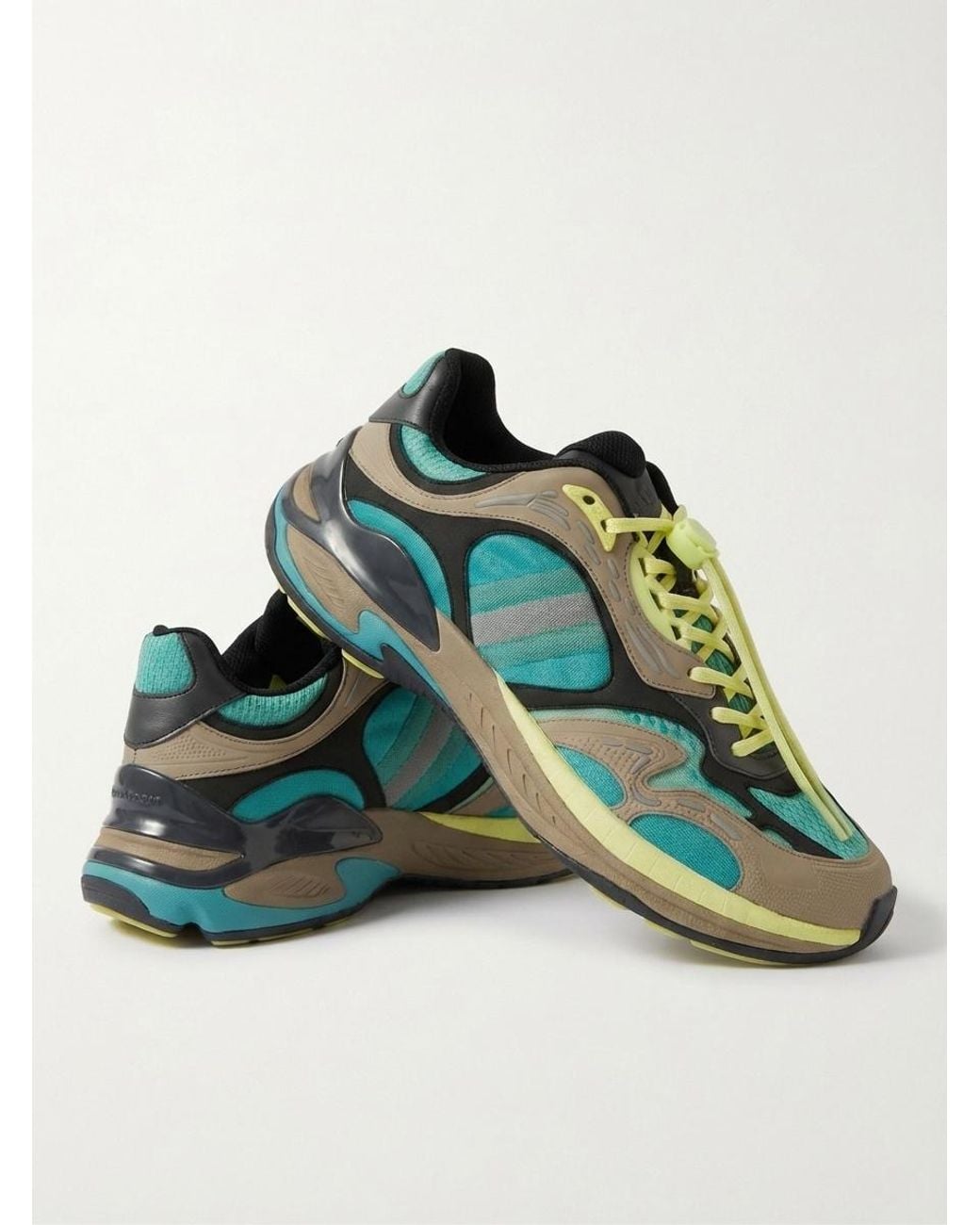 Gucci Green 2.0 Panelled Trainers for men