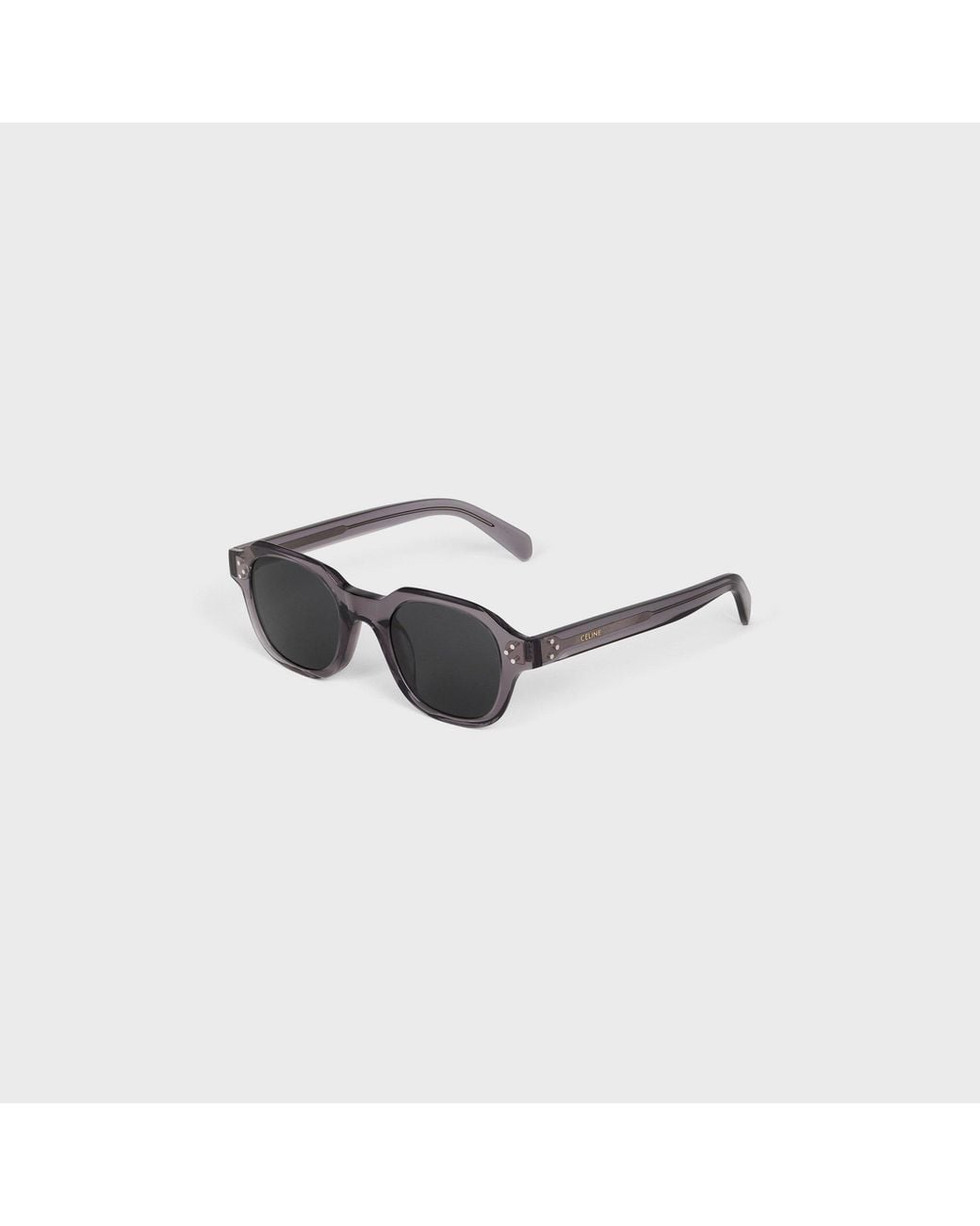 Céline White Frame 60 Sunglasses for men