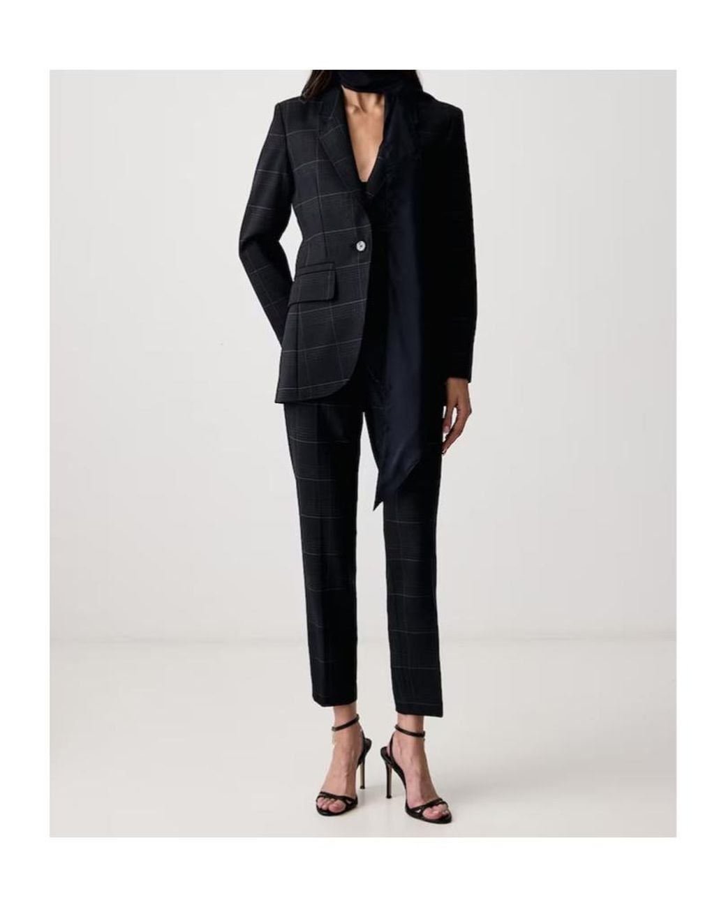 Marella Blue Single-Breasted Blazer