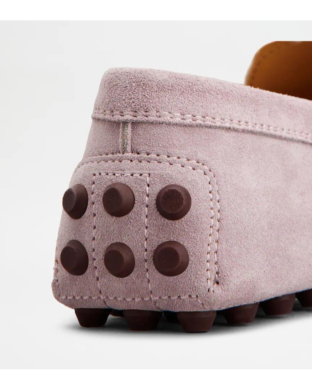 Tod's Brown Gommino Bubble Penny-Bar Loafers
