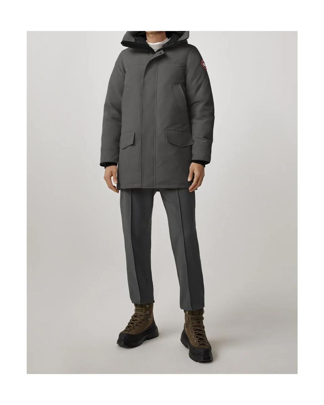 Canada Goose Gray Langford Hooded Parka for men