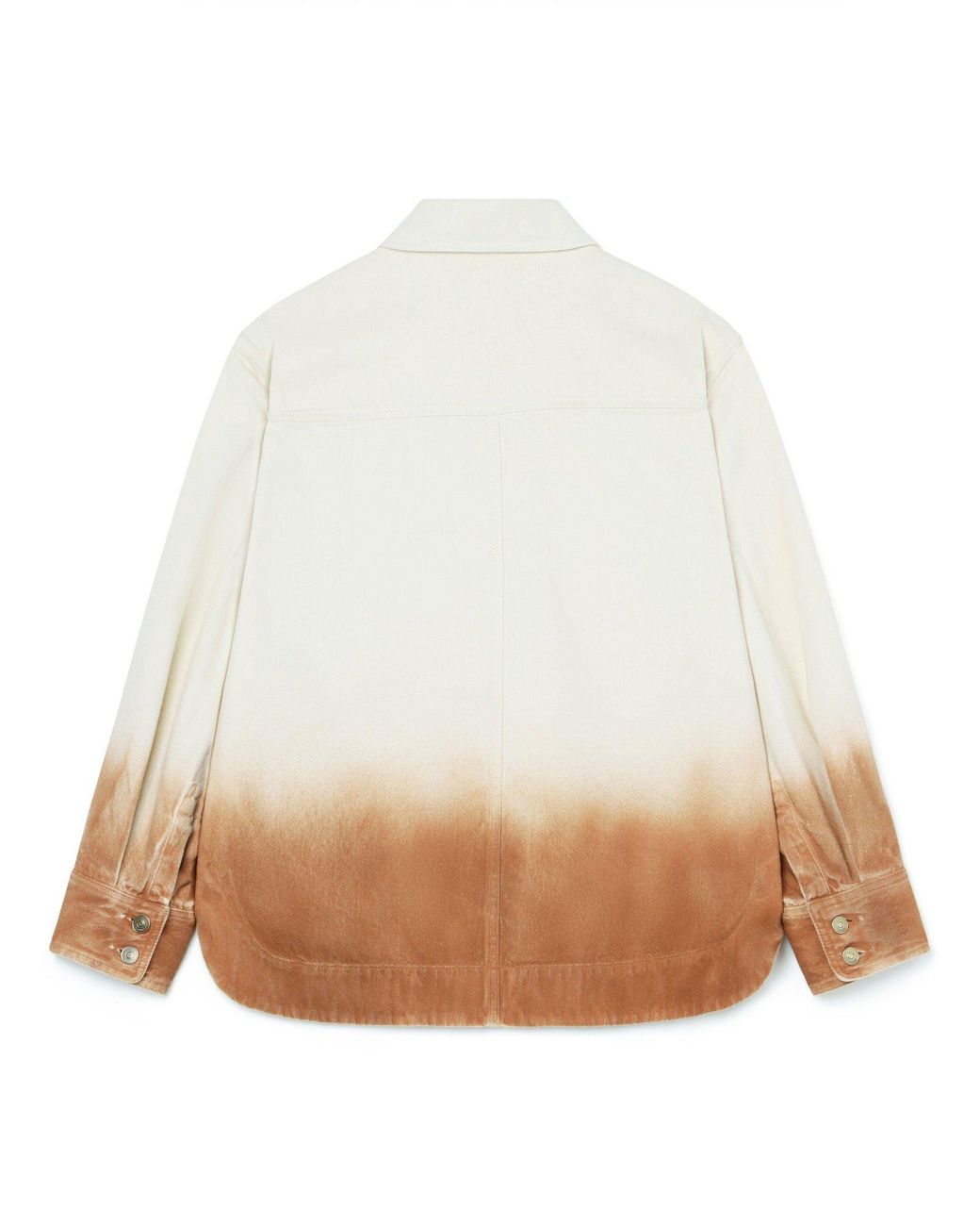 Alanui White Long Sleeved Shades Of Eden Jacket