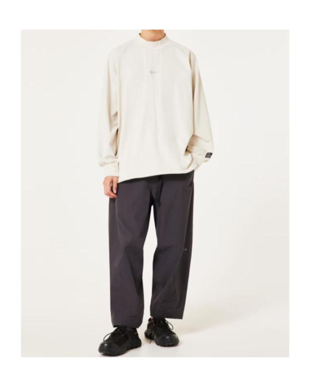 Oakley White Slick Pullover Sweatshirt for men