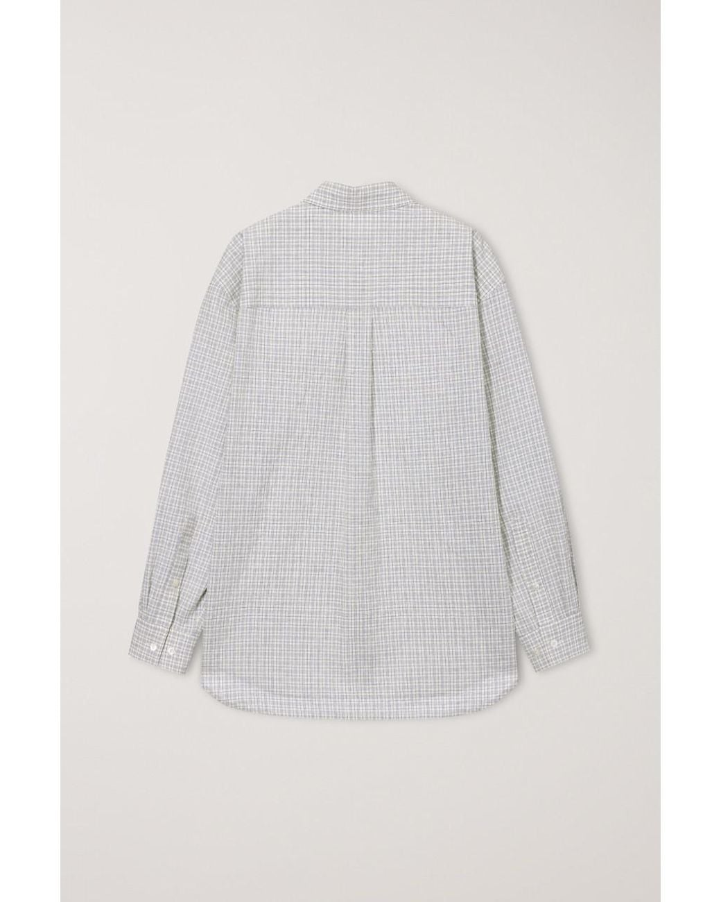DUNST Gray Long-Sleeved Shirt for men