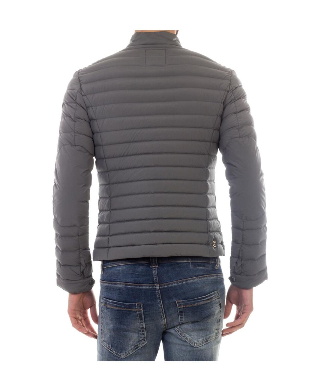 Colmar Gray Long-Sleeved Down Jacket for men