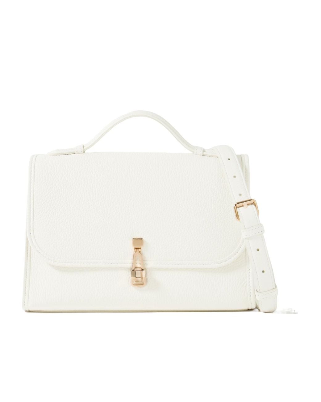 Gabriela Hearst White Leonora Shoulder Bag