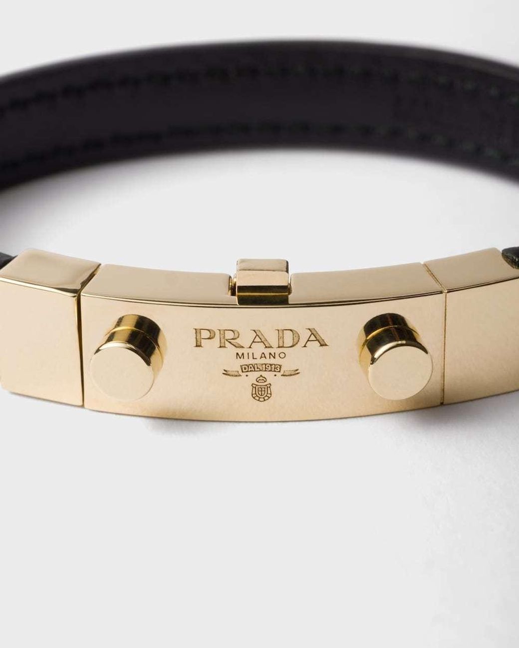 Prada Multicolor Saffiano Leather Bracelet