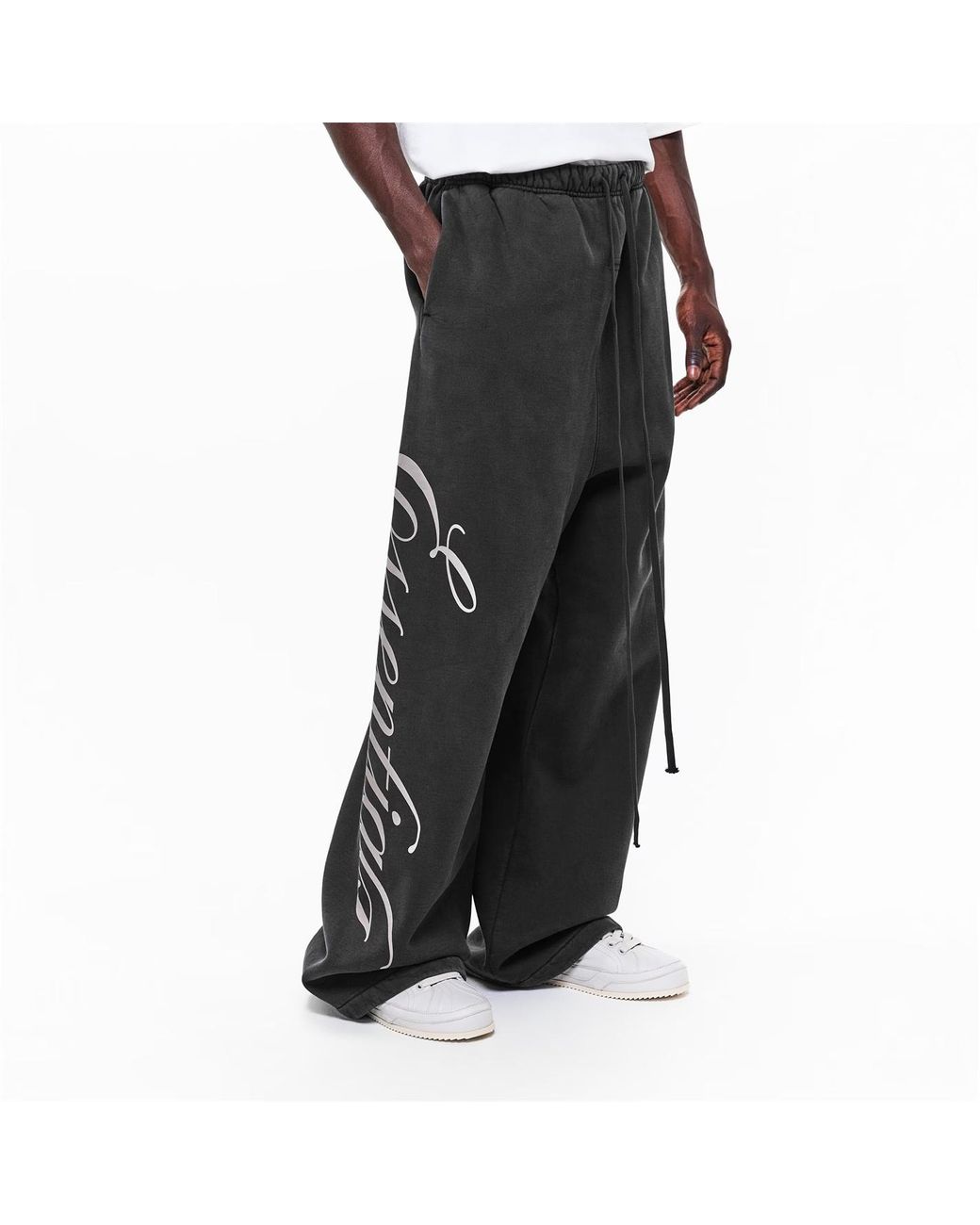 Fear Of God Black Fge Script Swt Pnt Sn62 for men
