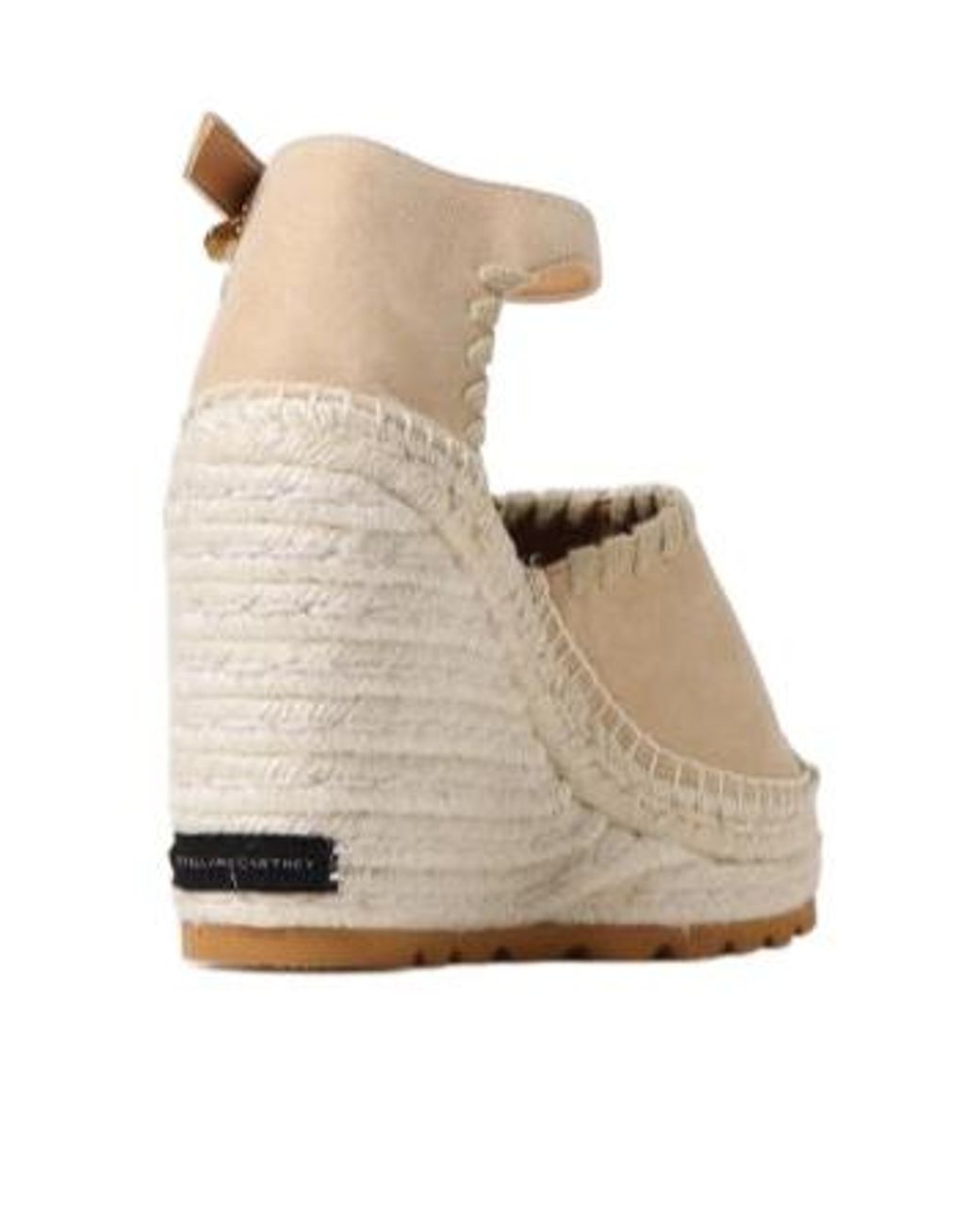 Stella McCartney Natural Gaia Wedge Sandals