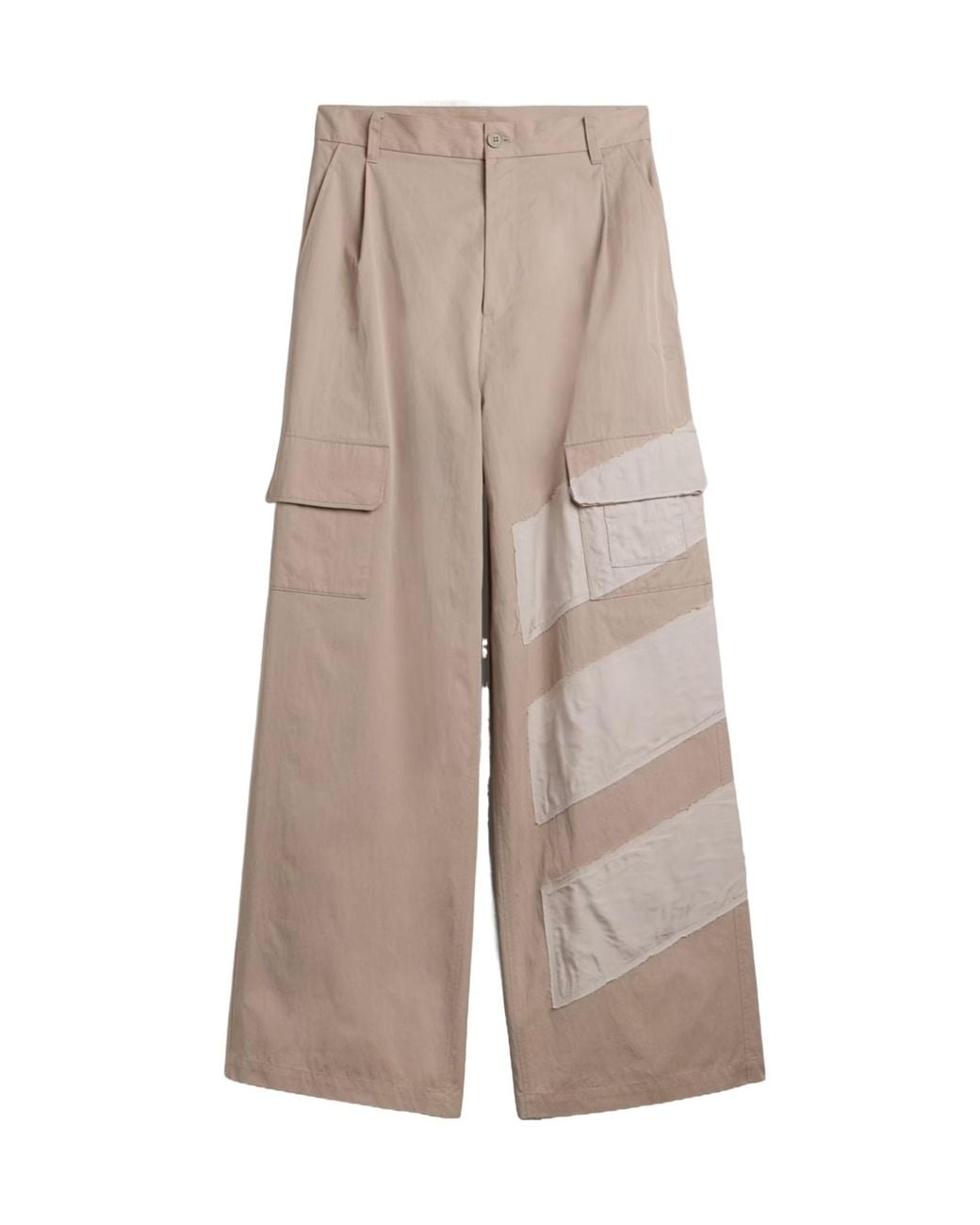 Y-3 Gray Wide Belt Loop Cargo Casual Pants