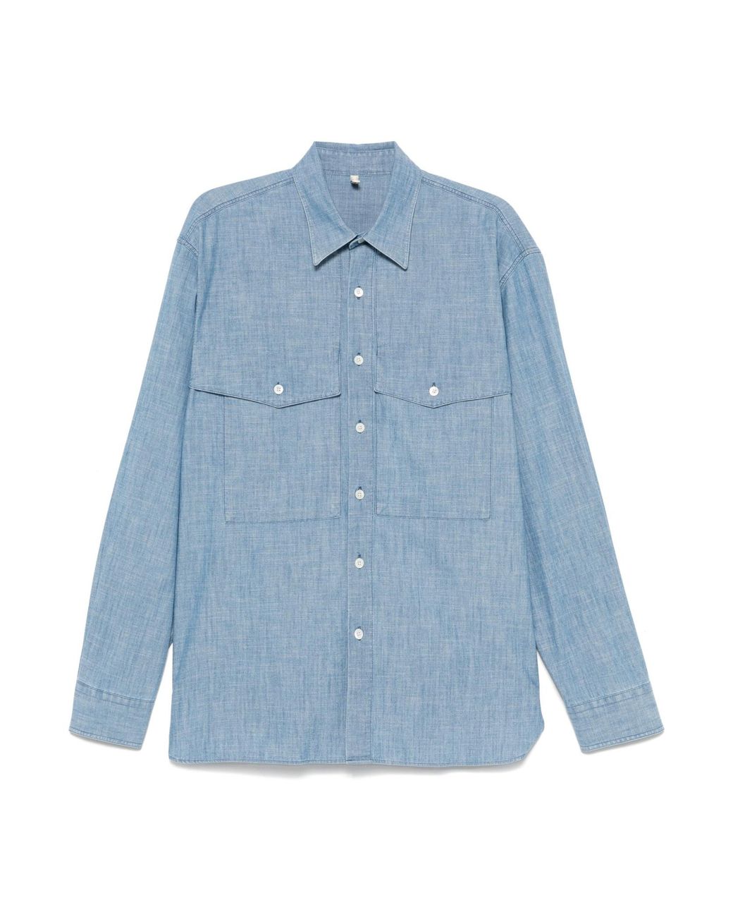 sunflower Blue Long-Sleeved Shirt for men