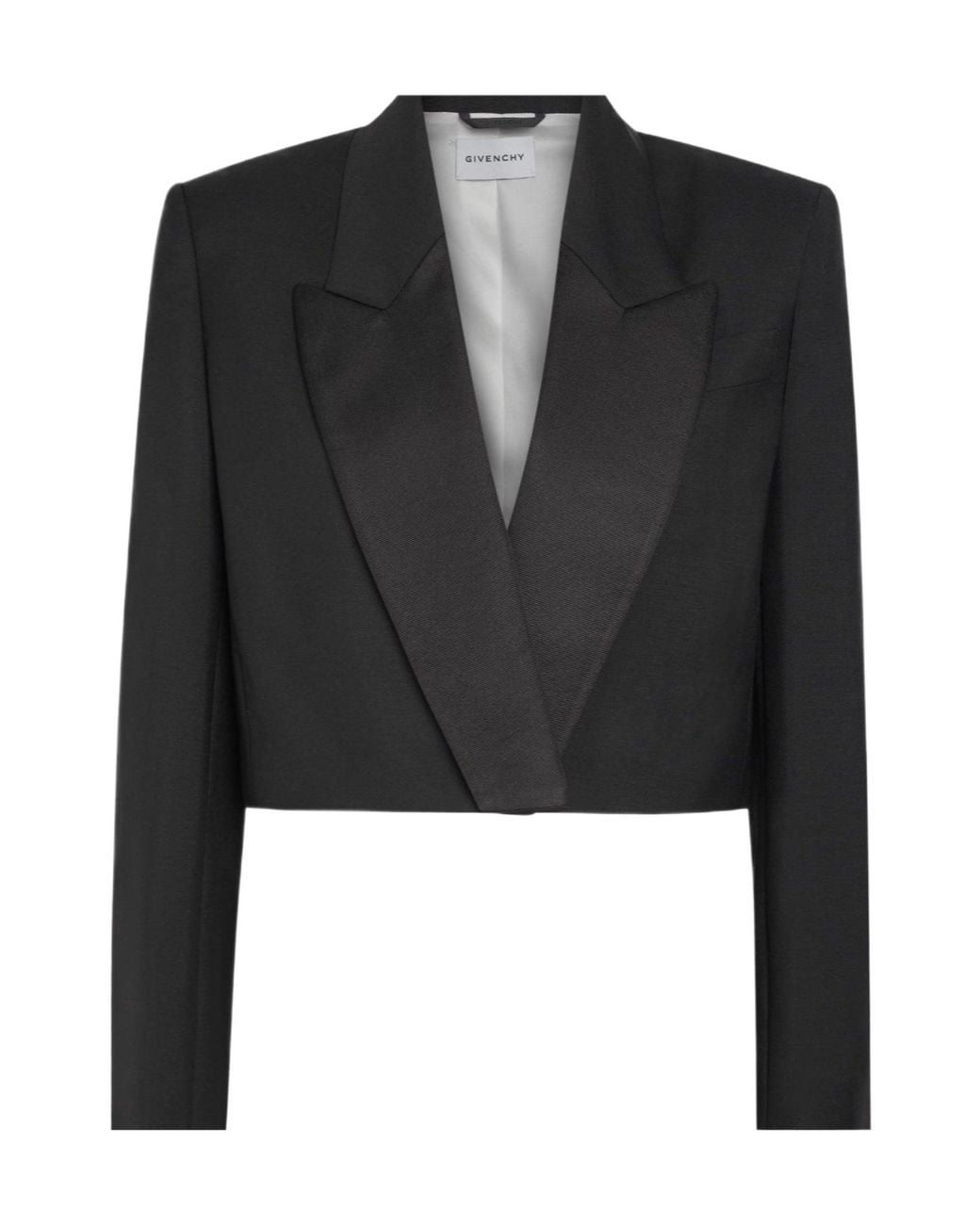 Givenchy Black Cropped Blazer