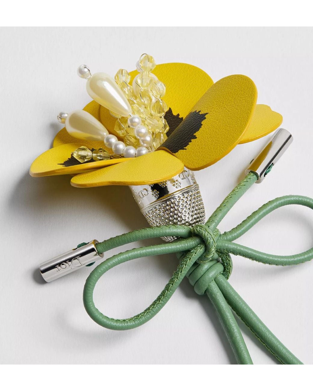 Dior Metallic Jardin D Atelier Bag Charm