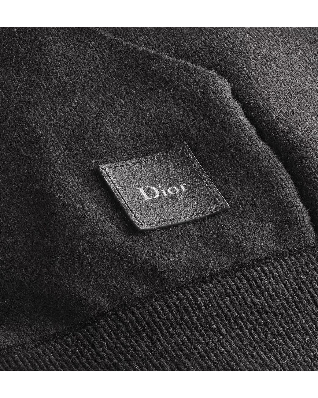 Dior Gray Hooded Zipped Cardigan
