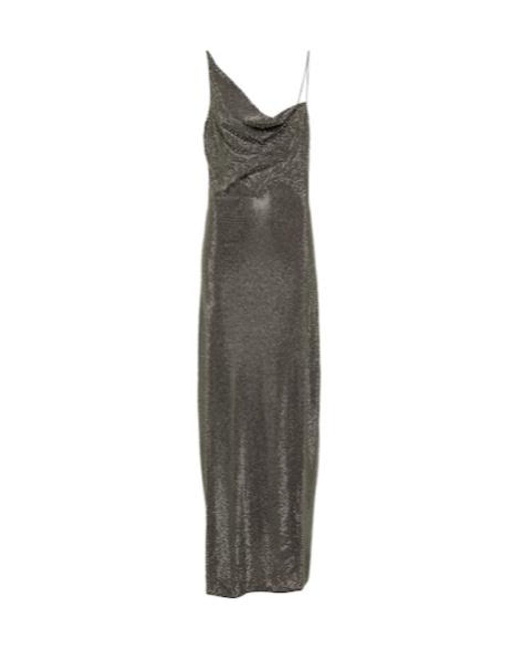 Stella McCartney Multicolor Asymmetric Embellished Maxi Dress