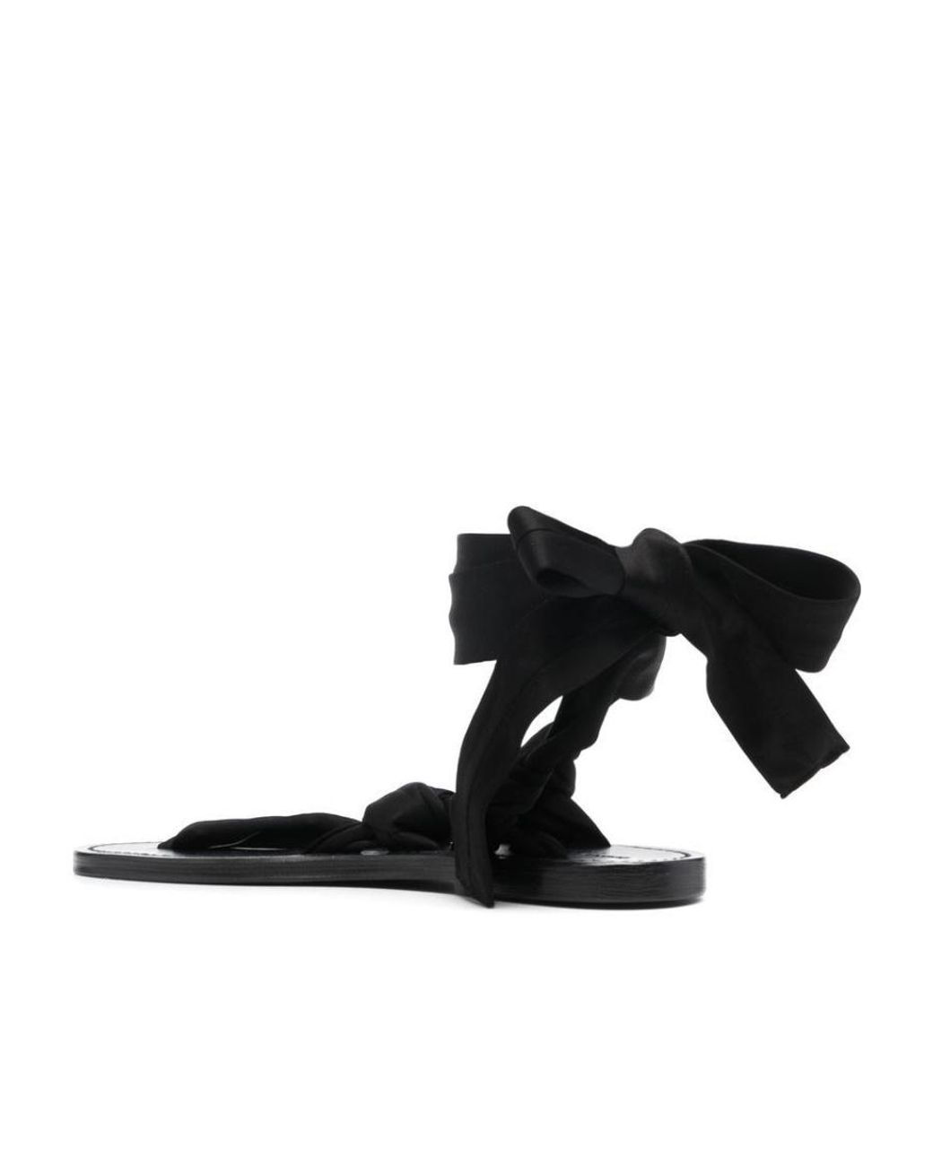 Saint Laurent Black Nolan Sandals
