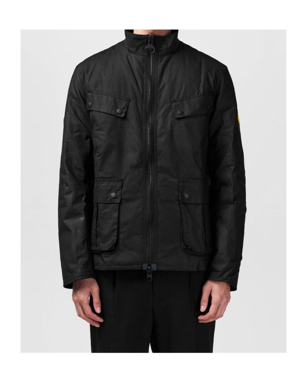 Barbour Black Re-Duke Jacket for men
