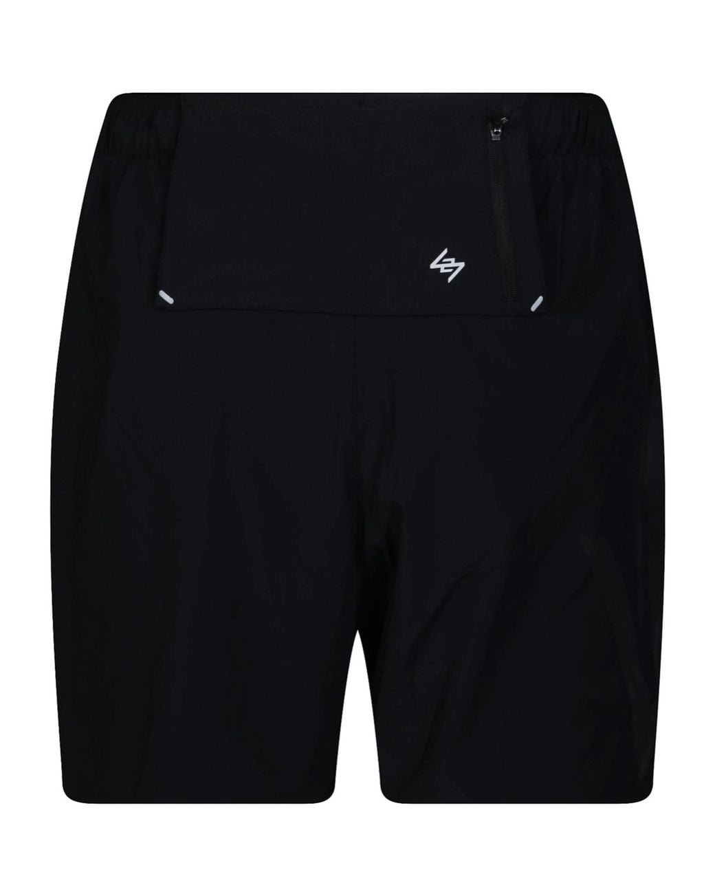 Represent Black Elasticated Waistband Shorts for men