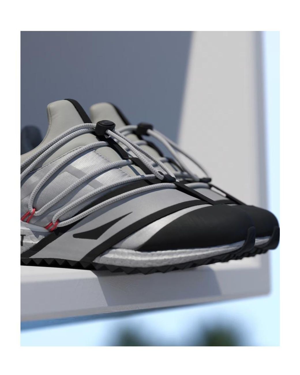 Adidas Gray X Moon Boot Ultraboost 1.0 Sneakers