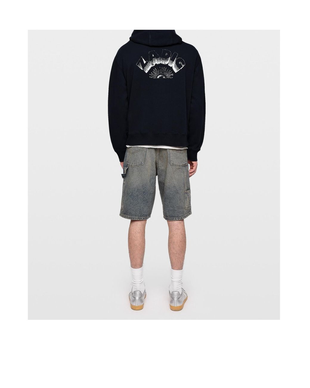 Zadig & Voltaire Blue Sacha Embroidered Hoodie for men