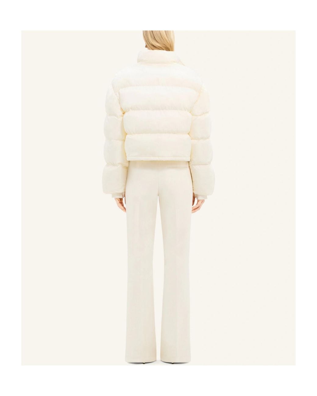 Courreges White Courrèges Short Puffer Jacket