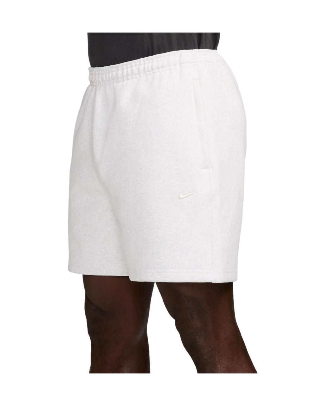 Nike White Logo-Embroidered Shorts for men