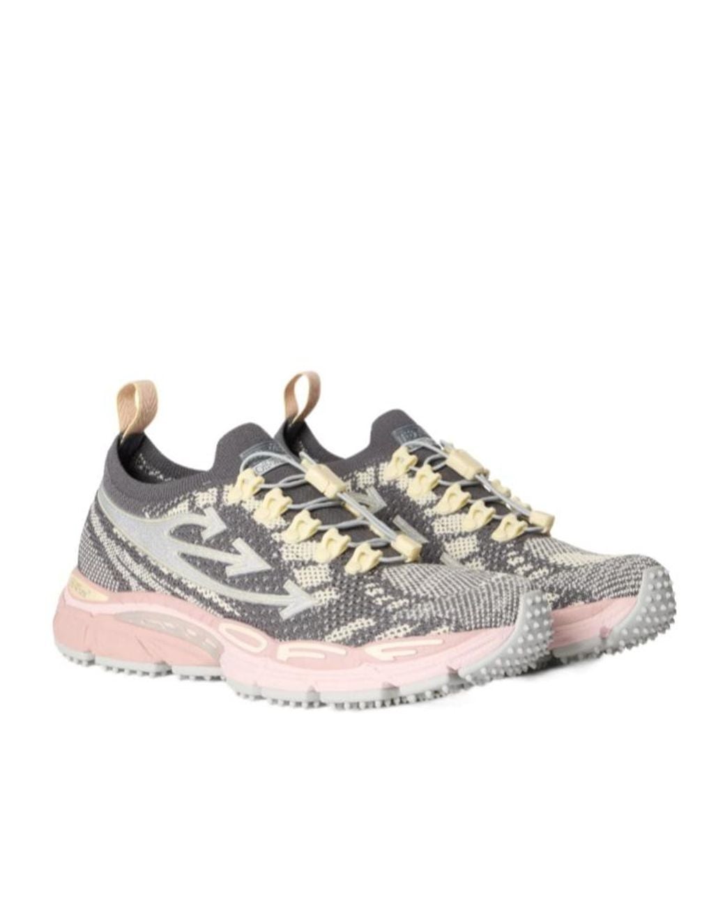 Off-White c/o Virgil Abloh Multicolor Be Right Back Lace-Up Sneakers