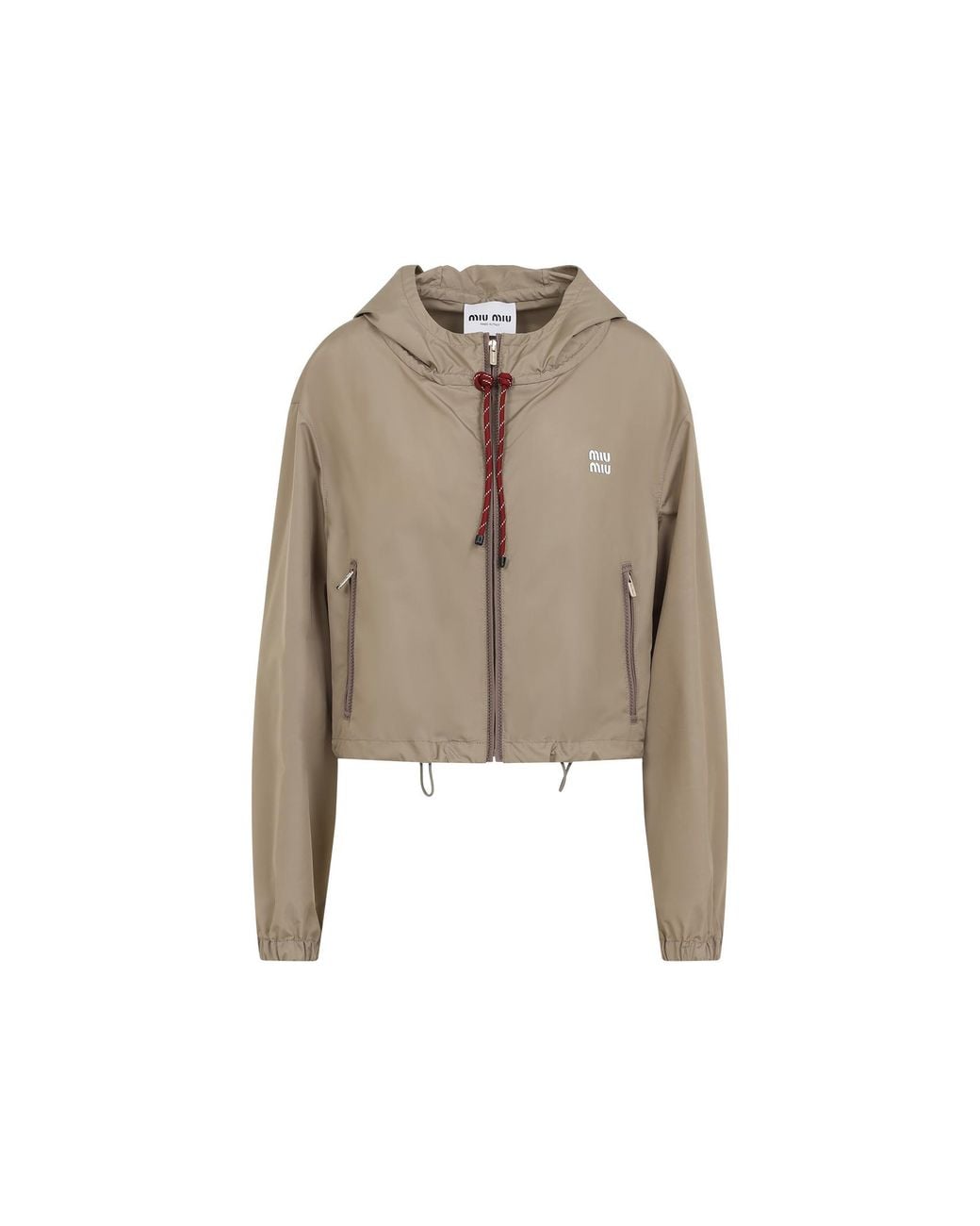 Miu Miu Natural Polyester Jacket