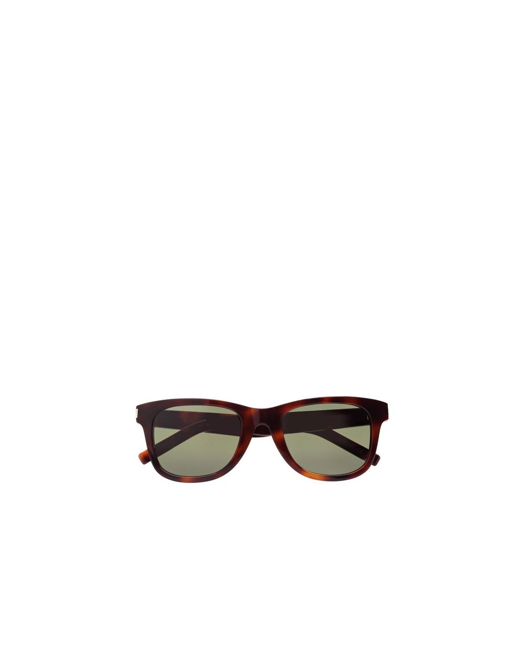 Saint Laurent White Eyewear Sl 51 Rectangular Sunglasses for men