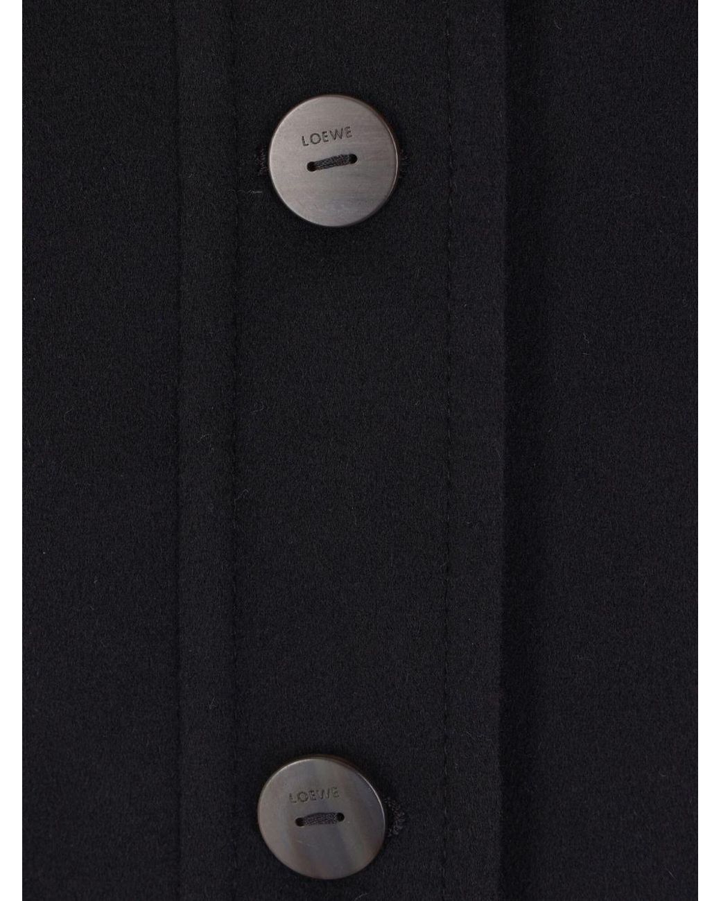 Loewe Blue Single-Breasted Jacket