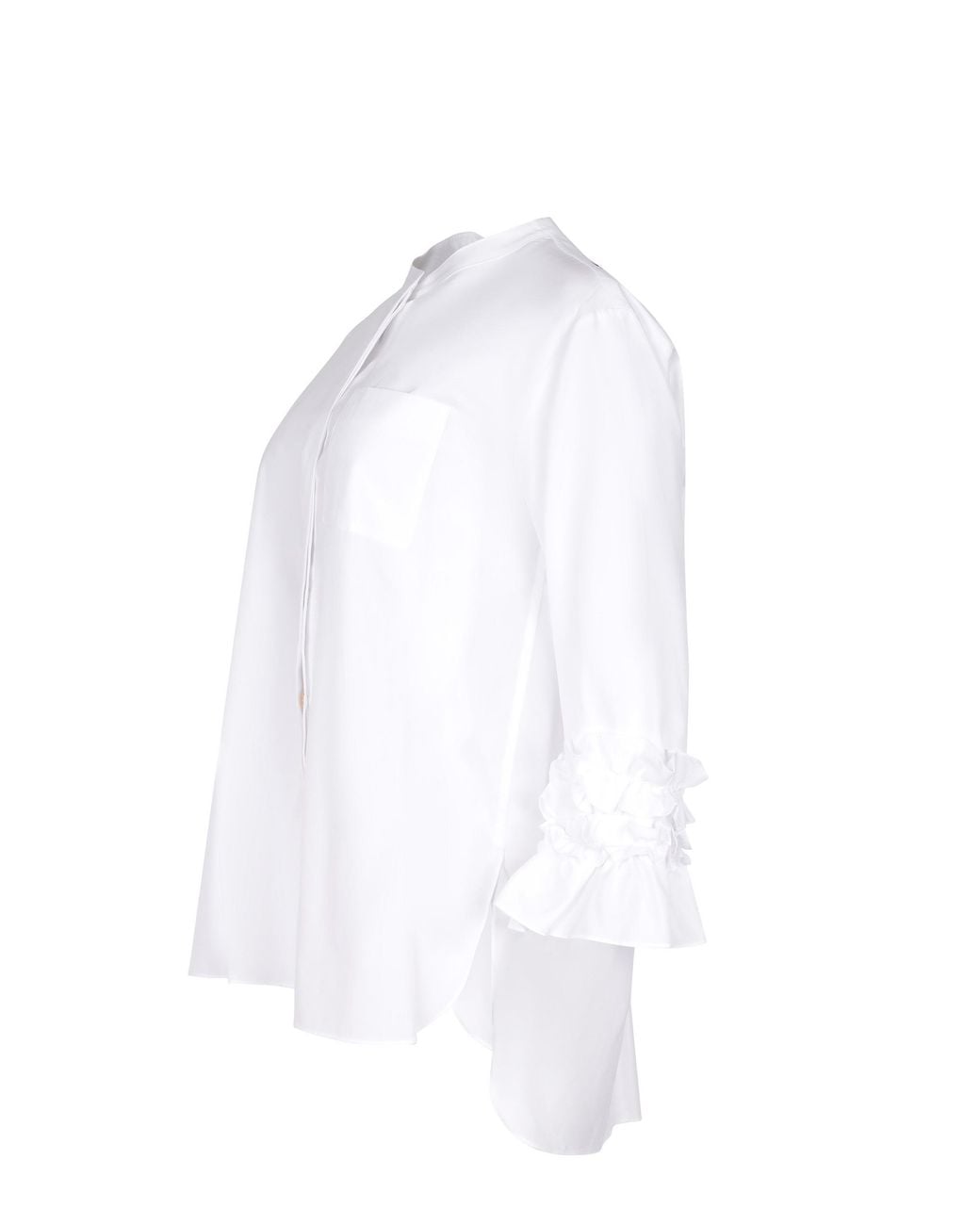 Max Mara White 'S Favola Long-Sleeved Shirt