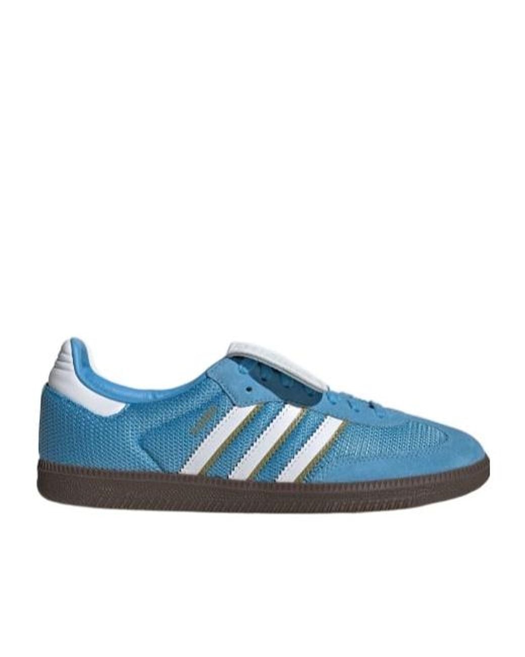 Adidas Originals Blue Samba Og Low-Top Sneakers