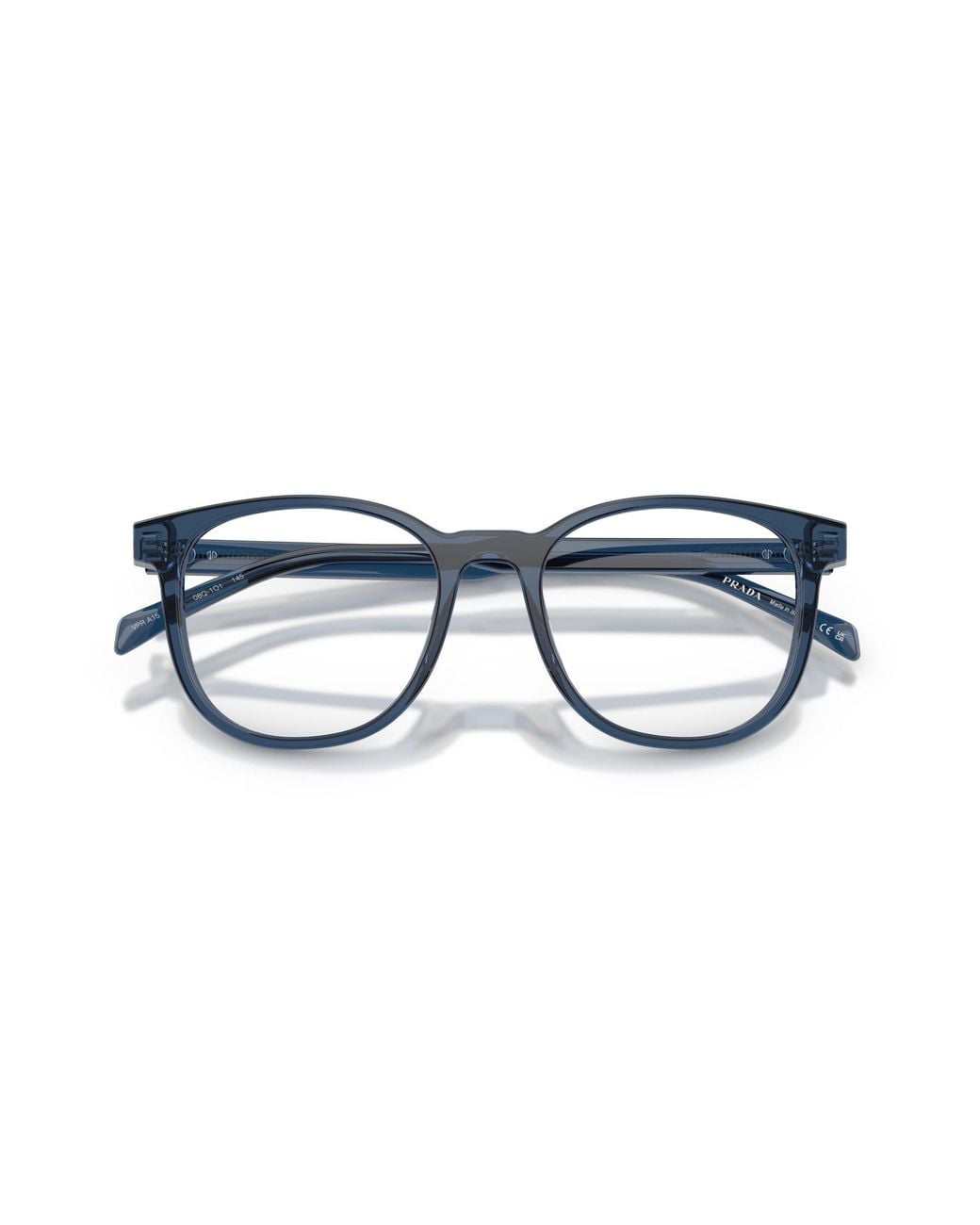 Prada Black Eyewear Square Frame Glasses for men