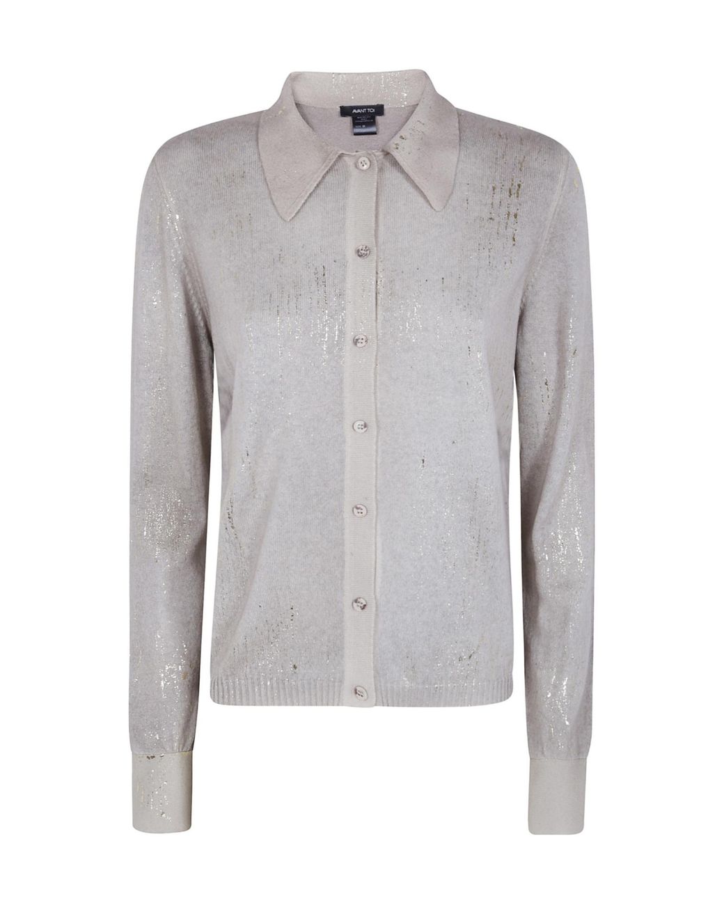 Avant Toi Gray Long-Sleeved Shirt