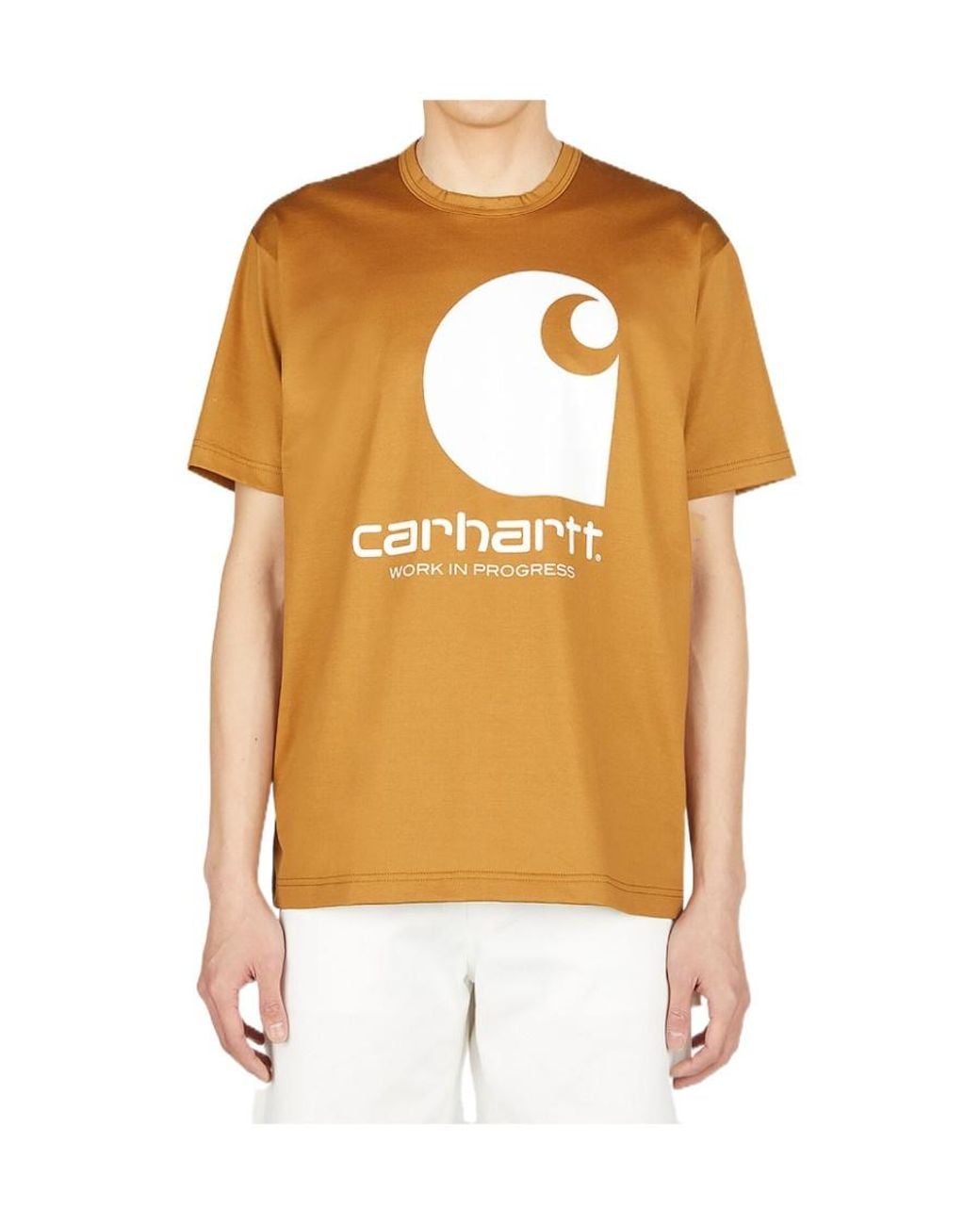 Junya Watanabe Metallic X Carhartt Printed T-Shirt for men