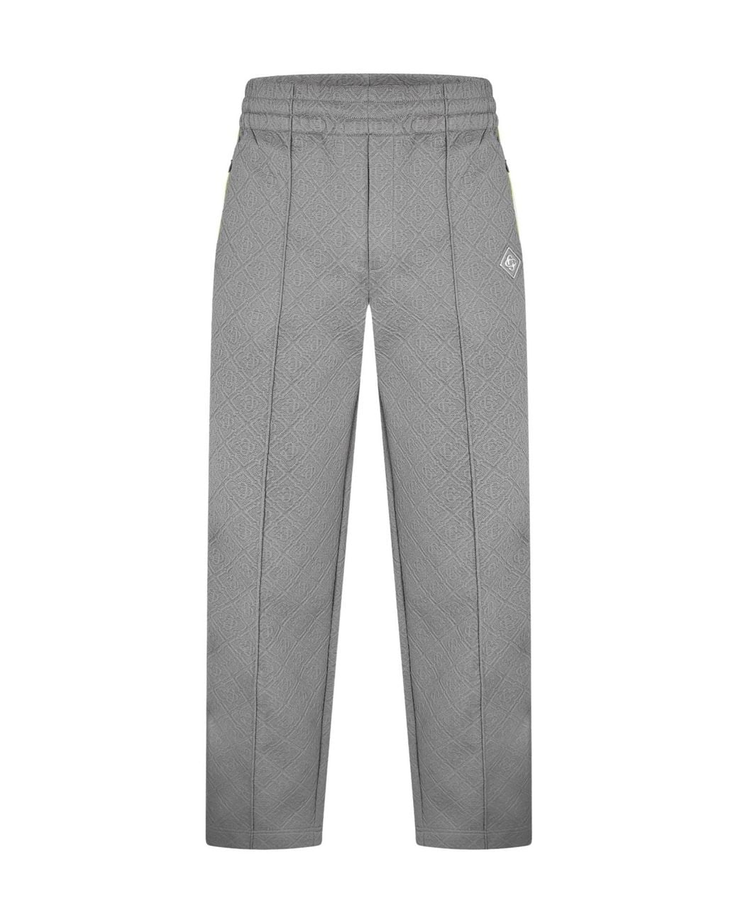 Casablanca Gray Athletic Pants With An Elastic Waistband for men